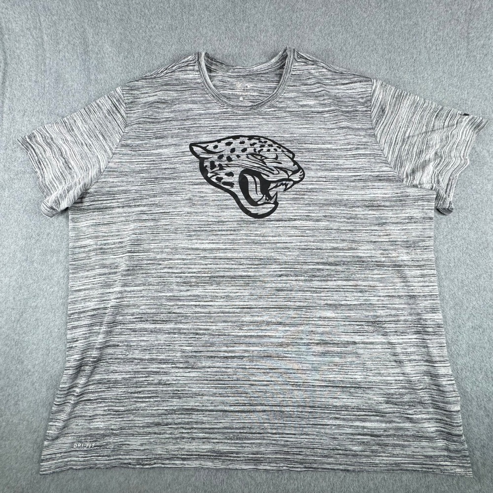 Jacksonville Jaguars Nike NFL On Field Nike Tee Short Sleeve T Shirt 4XL Gray‎